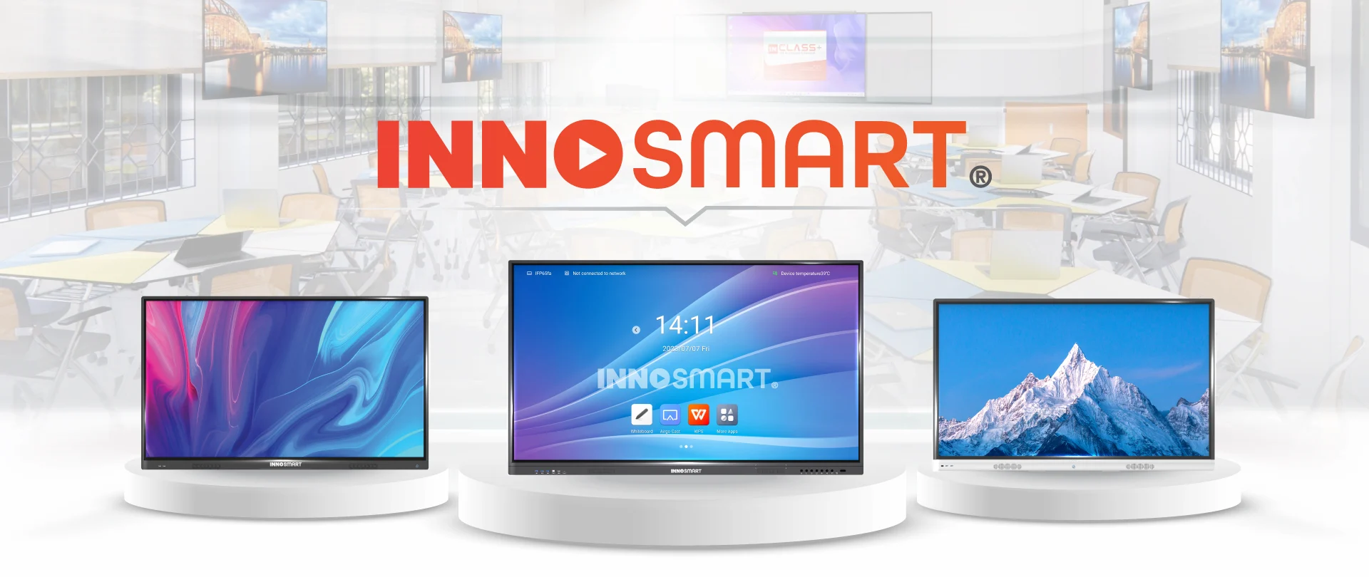 INNO Việt Nam chính thức ra mắt nhãn hiệu INNOSMART – Bước tiến mới trong công nghệ giáo dục 2 banner web INNOSMART 1