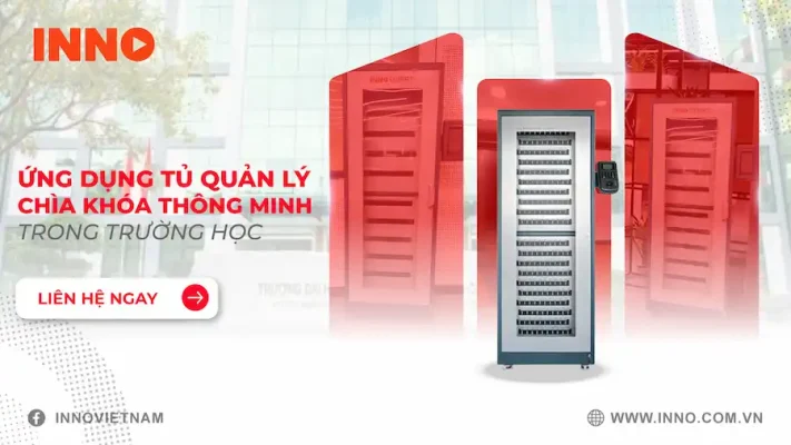 Ứng dụng tủ quản lý chìa khóa thông minh trong trường học