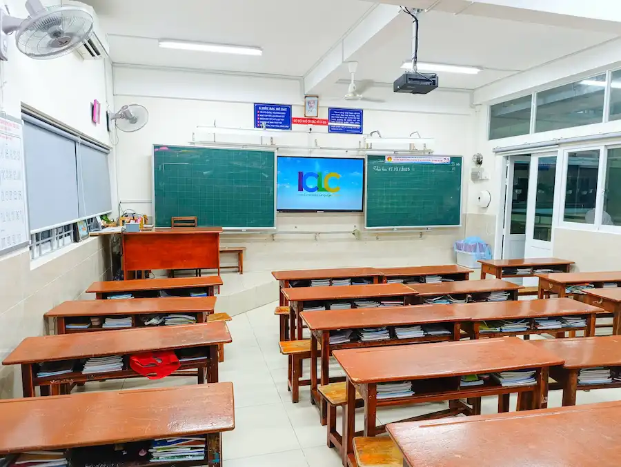 Hệ thống I-CLC đầu tư đồng bộ hơn 100 màn hình tương tác INNOSMART - dẫn đầu trong chuyển đổi số giảng dạy ngoại ngữ tại Việt Nam
