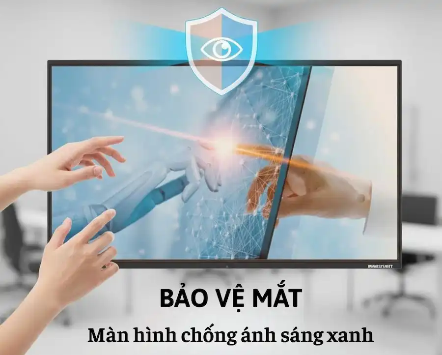 INNOSMART giúp giảm nguy cơ cận thị học đường nhờ công nghệ bảo vệ mắt