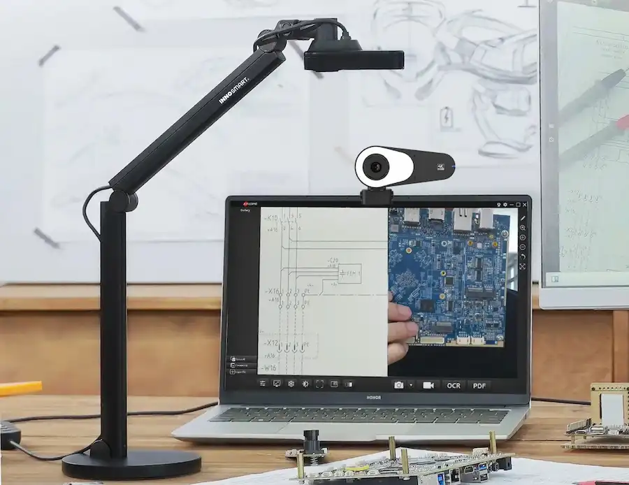 Đầu tư một thiết bị – nhận cả hai: Document camera và Webcam cho lớp học