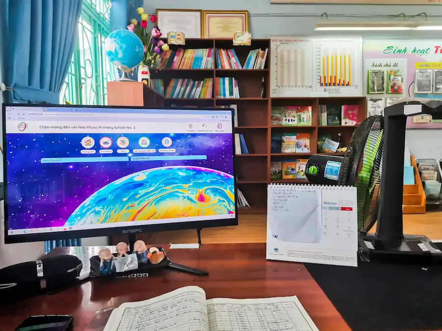 Quản lý thư viện trường THPT hiệu quả với phần mềm quản lý thư viện hiện đại 2 Thu vien TH so 2 Hoa Phuoc Da Nang 2 Digit Serial Number 17