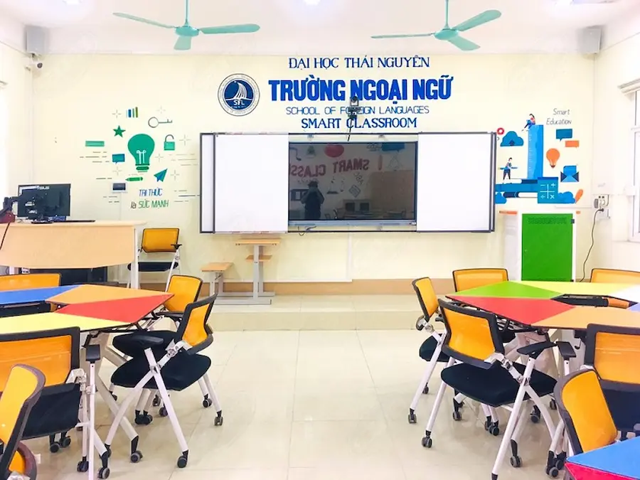 Phòng học ngoại ngữ Trường Đại học Thái Nguyên 7 Phong hoc ngoai ngu Truong Dai hoc Thai Nguyen 2