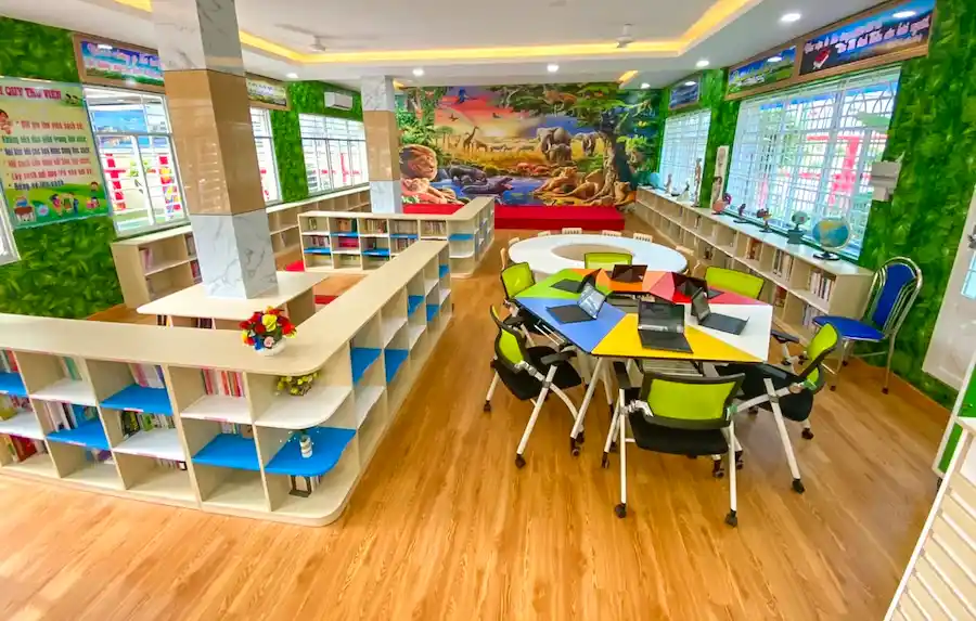Thư viện thông minh Trường Tiểu học Võ Văn Tần Quận 6 7 Truong tieu hoc Vo Van Tan quan 6 3