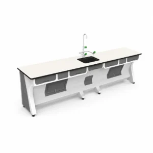 Bàn thí nghiệm học sinh tích hợp chậu rửa