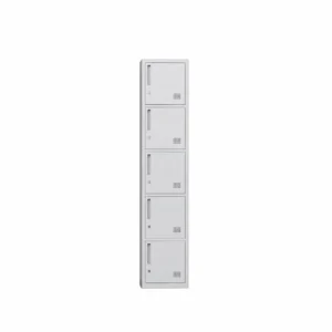 Tủ kim loại bảo quản tài sản theo cột đơn 5 tầng