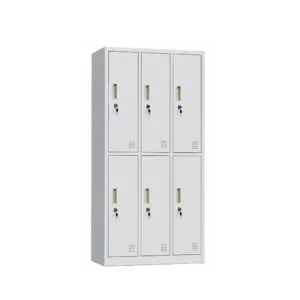 Tủ kim loại bảo quản tài sản 6 cánh 2 tầng